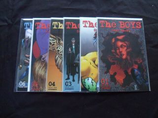 2020 The Boys (dynamite) Volume One Complete Set Of 6 Comics 1 - 2 - 3 - 4 - 5 - 6 Nm/1st