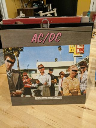 Dirty Deeds Done Dirt By Ac/dc (vinyl,  Oct - 2003,  Epic)