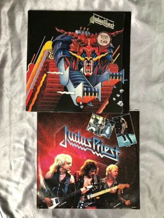 Judas Priest “defenders Of The Faith” Lp - 1984 Columbia Records (u.  S. )