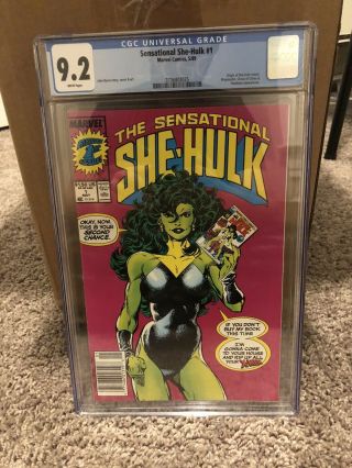 Sensational She - Hulk 1 Cgc 9.  2 Origin Retold
