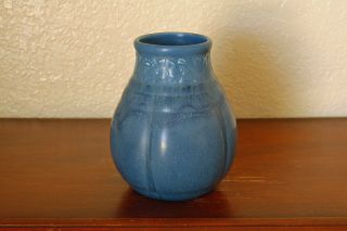 Awesome Vintage Rookwood Arts Crafts Cabinet Vase " Xxx " 1930 6094 Midnight Blue