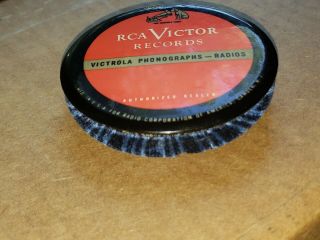 1940s Vintage RCA VICTOR Records Victrola Phonographs Radio Cleaning Brush 2