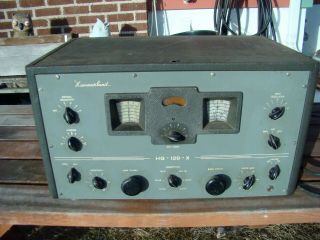 Vintage Hammarlund Hq - 129 - X Ham Radio Receiver
