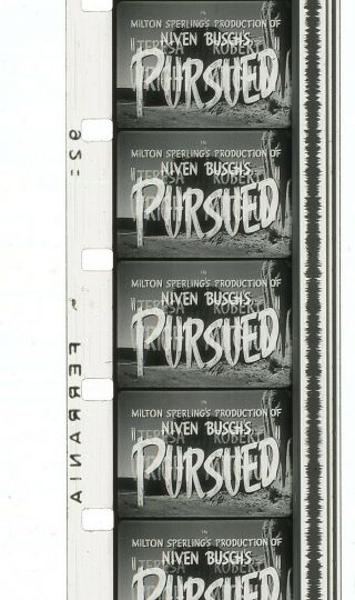 16mm Feature Film Movie - Pursued (1947) - Teresa Wright,  Robert Mitchum