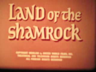 16 Mm Sound Castle Films 238 Land Of The Shamrock Ireland 1963