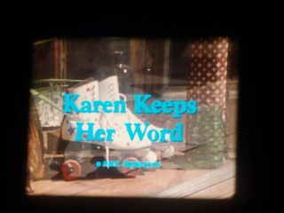 16mm Film,  Kids of Degrassi Street,  Karen Keeps Her Word,  LPP Color,  Episode 22. 2
