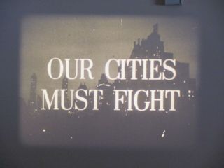 16 Mm Castle Films Civil Defense Our Cities Must Fight 1951 Atomic Attack