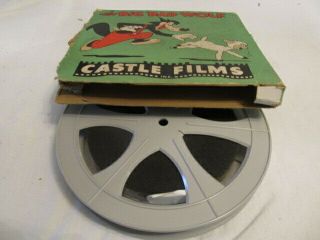 CASTLE FILMS THE BIG BAD WOLF CARTOON 16mm B&W / SILENT Good W/ORIGINAL BOX 2