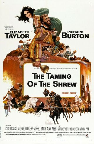 The Taming Of The Shrew (1967) - 16mm Feature Film - Elizabeth Taylor - Richard Burton