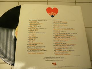 Sgt.  Peppers Lonely Hearts Club Band 2 Lp Set Soundtrack Near With Poster 2