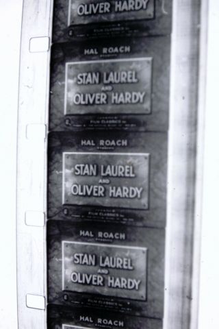 16mm Movie Film,  Film Classics,  Laurel And Hardy,  Laurel - Hardy Murder Case,  Hg89