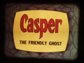 Casper " The Absent - Minded Robot " (harvey Funnies 1963) 16mm Cartoon
