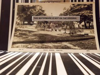 Vintage Postcard - Church Gardens Redditch - Posted 1966