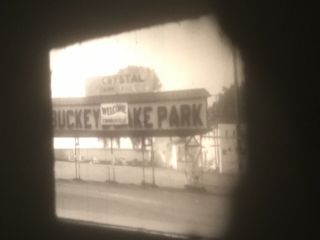 16mm Home Movies Buckeye Lake Amusement Park Ohio 1930s 400’