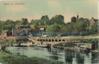 Worcestershire Arley Nr Bewdley Vintage Postcard 23.  7