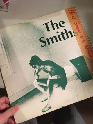 Rare 1984 The Smiths Morissey How Soon Is Now 45 Vinyl Record Rough Trade Gb