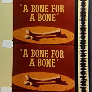 16mm Film Cartoon: Merrie Melodies - " A Bone For Bone "