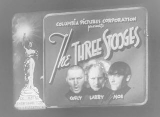 The Three Stooges 1940 Short On 16mm: " A - Plumbing We Will Go " - With Curly