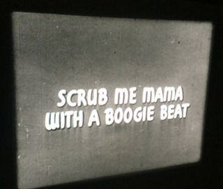 16mm Film Scrub Me Mama With A Boogie Beat Castle Films Presents The Music Album