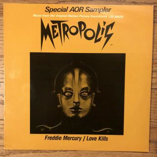 Freddie Mercury - Love Kills From Metropolis / Special Demo Version