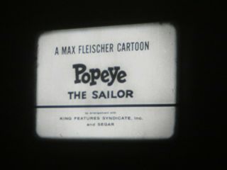 16mm sound Popeye 