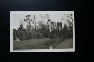Vintage Press Co Ltd Of Spalding Postcard - Ayscoughfre Lake,  Owl Tower Etc