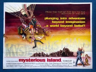 16mm Feature Film Mysterious Island (1961)