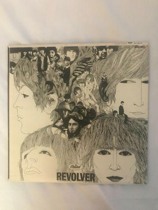 The Beatles Revolver Lp Record Vinyl Album La Press St - 2576 1971 Apple