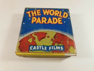 Castle Films 16mm The World Parade Headline Edition 244 (atlantic City)