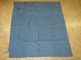 Antique Vintage C.  1900 Stifel Indigo Blue Cotton Fabric Material 35 " X 40 "