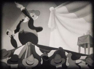 16mm Famous Studios POPEYE cartoon: OLIVE OYL FOR PRESIDENT (1948) Bing Crosby 2