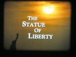 16 Mm Sound Color Film The Statue Of Liberty