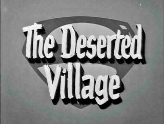 Superman Tv 16mm " Deserted Village " Rare 1st Season George Reeves