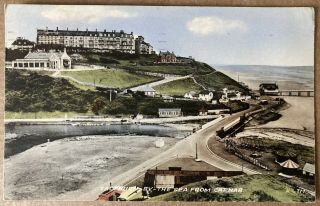 Yorkshire Saltburn By The Sea From Cat Nab Vintage Valentine 