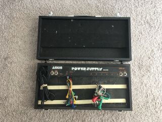 Arion Psb - 06 Pedalboard Case 6 Pedals Rare Vintage Board,  Patch Cables & Psu