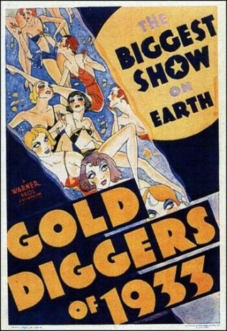 Rare 16mm Theatrical Trailer: Gold Diggers Of 1933 (dick Powell) Busby Berkeley