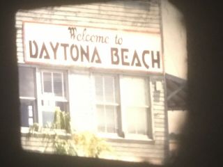 16mm Home Movies 400’ 1950s Daytona Beach Cleveland Indians Atlanta Mag Sound