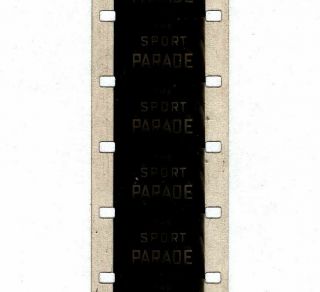OPC Vintage B/W 16mm Castle Films The Sports Parade Military Pre WWII Tank Corps 2