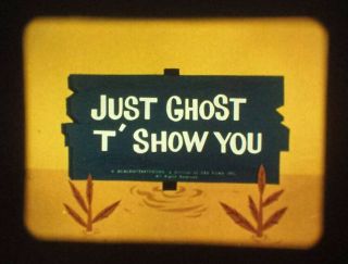 Deputy Dawg " Just Ghost To Show You " (terrytoons 1963) 16mm Cartoon