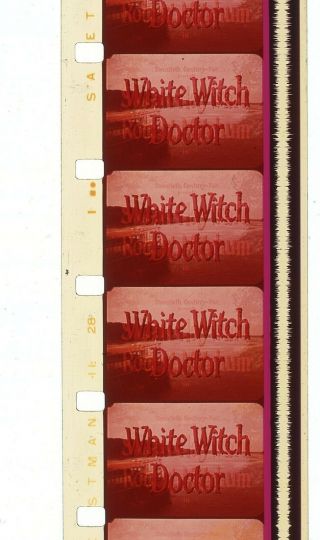16mm Feature Film Movie - White Witch Doctor (1953) - Robert Mitchum