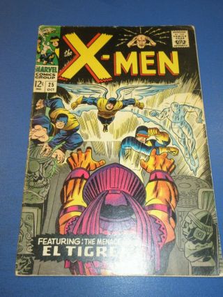 Uncanny X - Men 25 Silver Age Vg,