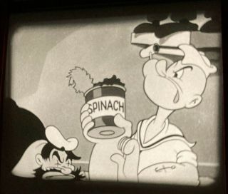 16mm 1943 Popeye Wwii Propaganda Cartoon: Stereotypes,  Wild Jim Tyer Animation