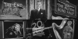 16mm Film The All - Star Bond Rally (1945) Bob Hope Frank Sinatra Bing Crosby Pd