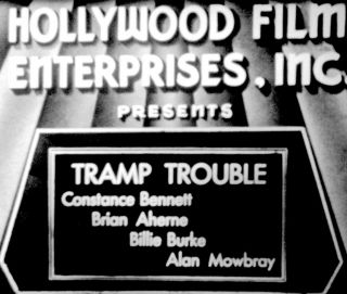 16mm Hal Roach Comedy Tramp Trouble 2 - Reel Digest Of " Merrily We Live "