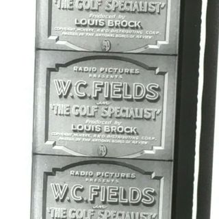 16mm Film The Golf Specialist W.  C.  Fields Print Near
