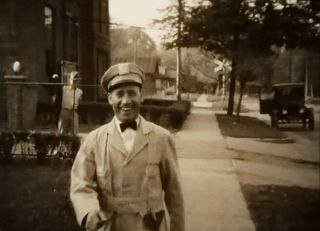 Old 16mm Home Movie 1931 Irvington & Indianapolis Indiana (ice Parade)