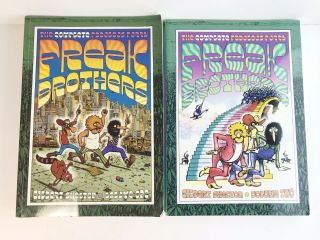 The Complete Fabulous Furry Freak Brothers.  Vol.  1 & 2 Tpb By Gilbert Shelton