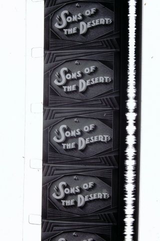 16mm Movie Film,  Laurel and Hardy,  Sons of the Desert,  hg73 2