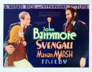 Rare 16mm Feature: Svengali (john Barrymore - Marian Marsh) Public Domain - Pre - Code
