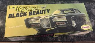 The Green Hornet Black Beauty Model Kit - Empty Box Only W/instructions
